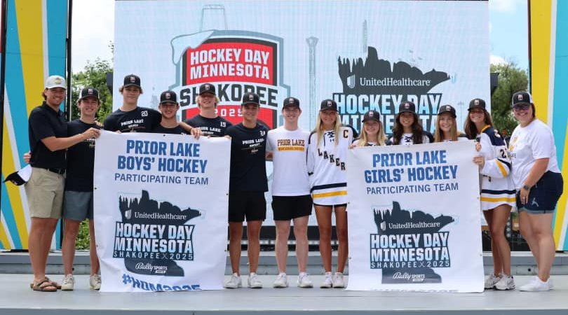 Both Laker hockey teams will compete in this year's Hockey Day Minnesota being held at Valleyfair.