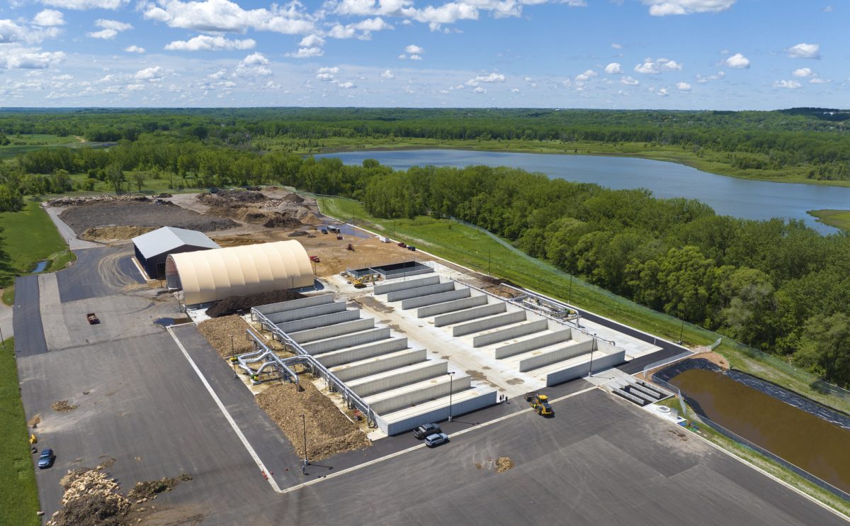 SMSC opened its new organic recycling facility in Louisville Township earlier this month. (Shakopee Mdewakanton Sioux Community)