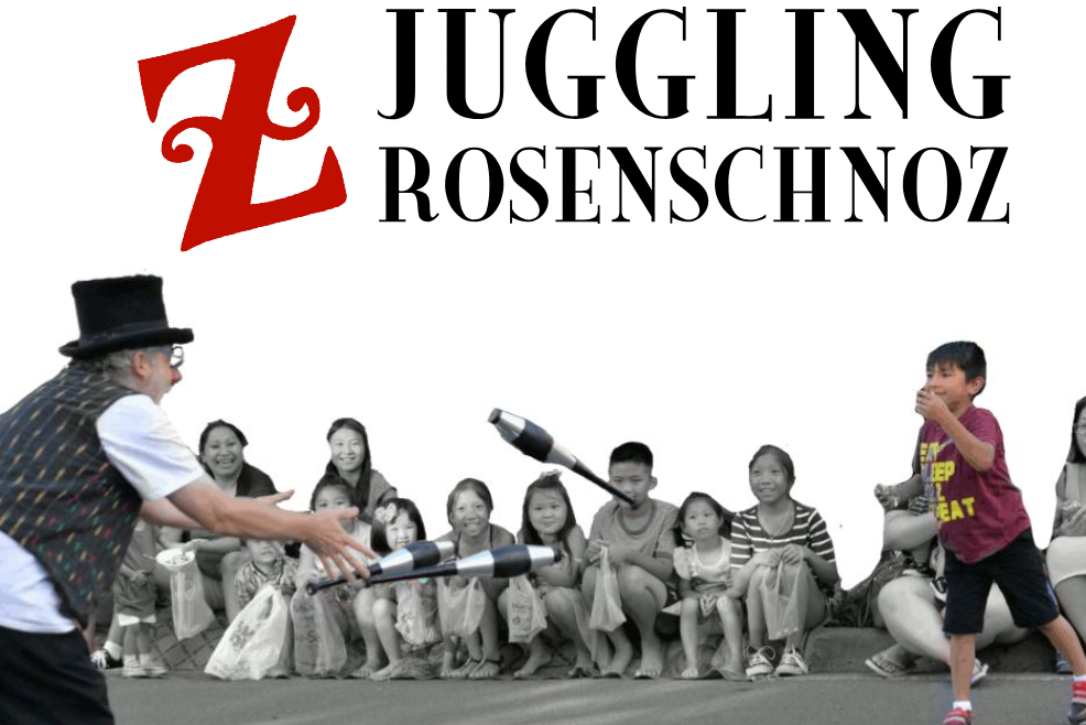 "Z Juggling Rosenschnoz!" will be appearing at the Prior Lake Library on June 14. (Scott County Public Library)