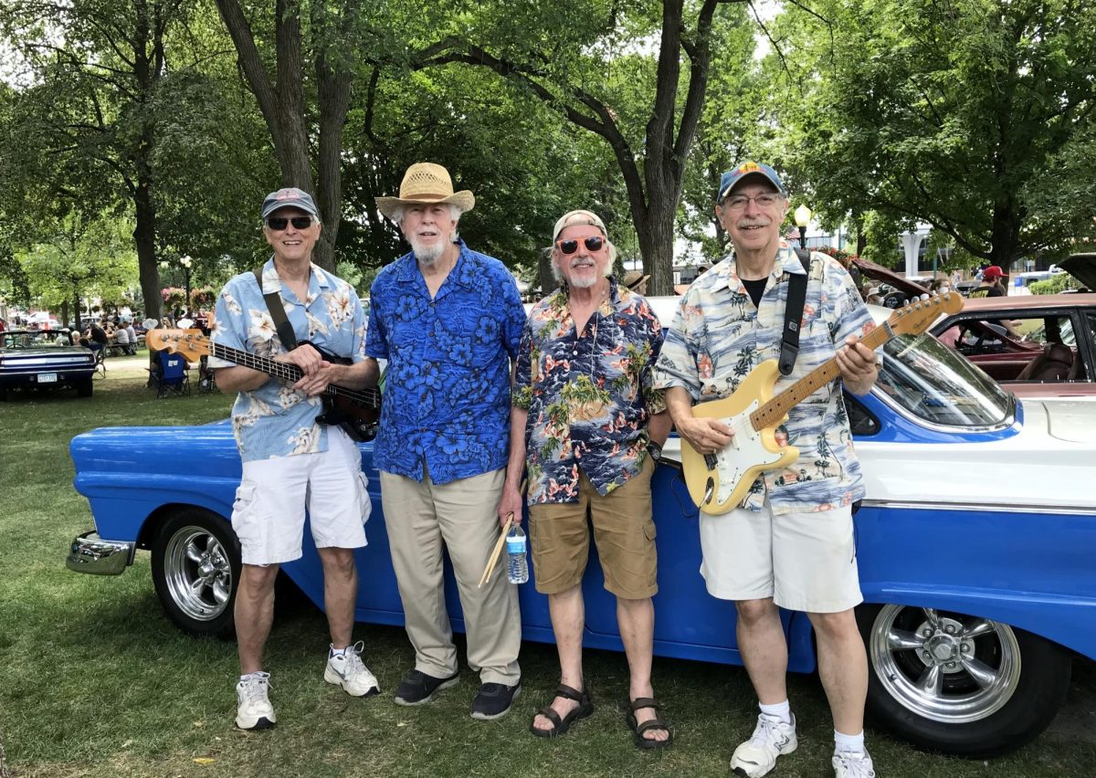 "The Castaways" will perform during the city's final "Music in the Park" concert on Aug. 29.