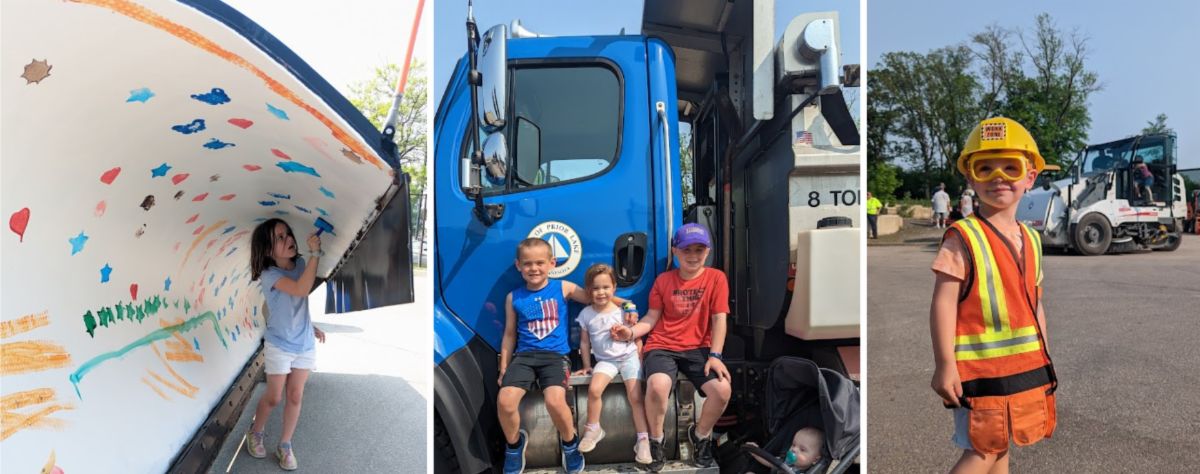Vehicles of all sizes and shapes that are used by the Prior Lake Public Works Department will be on display during the May 20 event. 