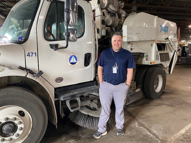 Public Works Director Nick Monserud says the department has many tenured employees who know their job well. (Laurie Hartmann / PL News Compass)