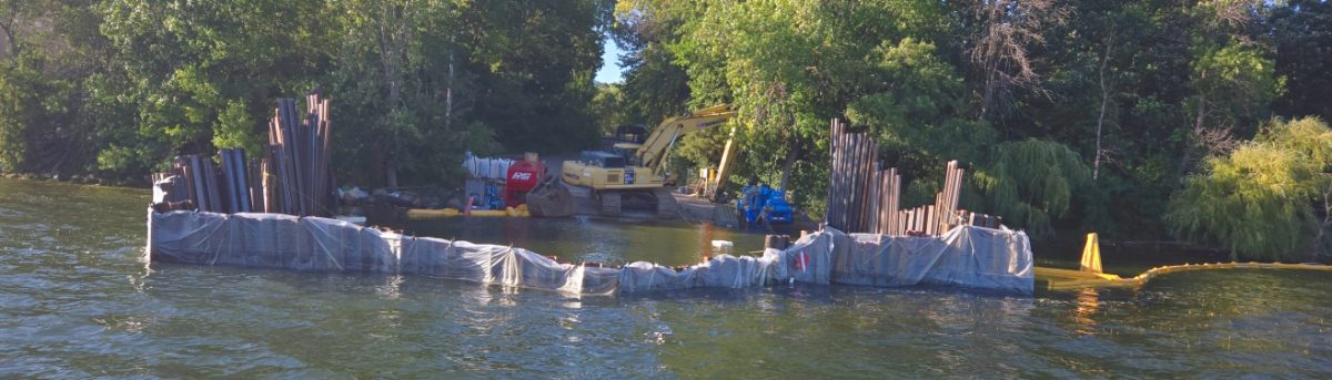 The Sand Point boat ramp is ready for the busy summer season on Prior Lake. (Prior Lake Association)