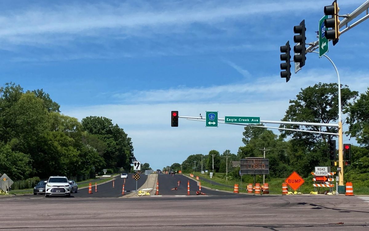 Work on County Road 82 will continue through July 1.