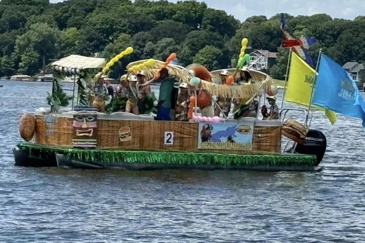 The annual July 4th boat parade on Prior Lake is a holiday favorite. (Prior Lake Association)