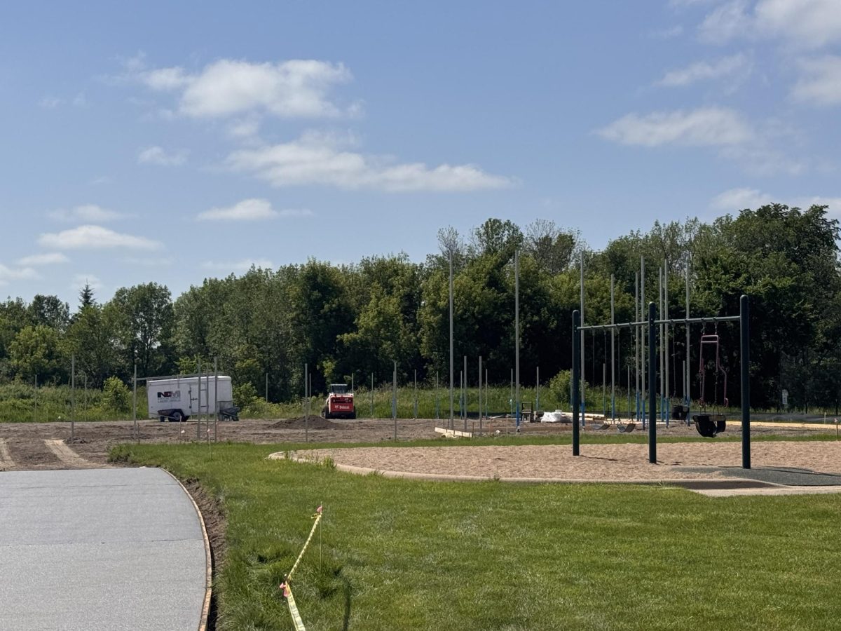 PLAY Miracle League field will be ready for players later this fall. (Photo by Maggie Stanwood)
