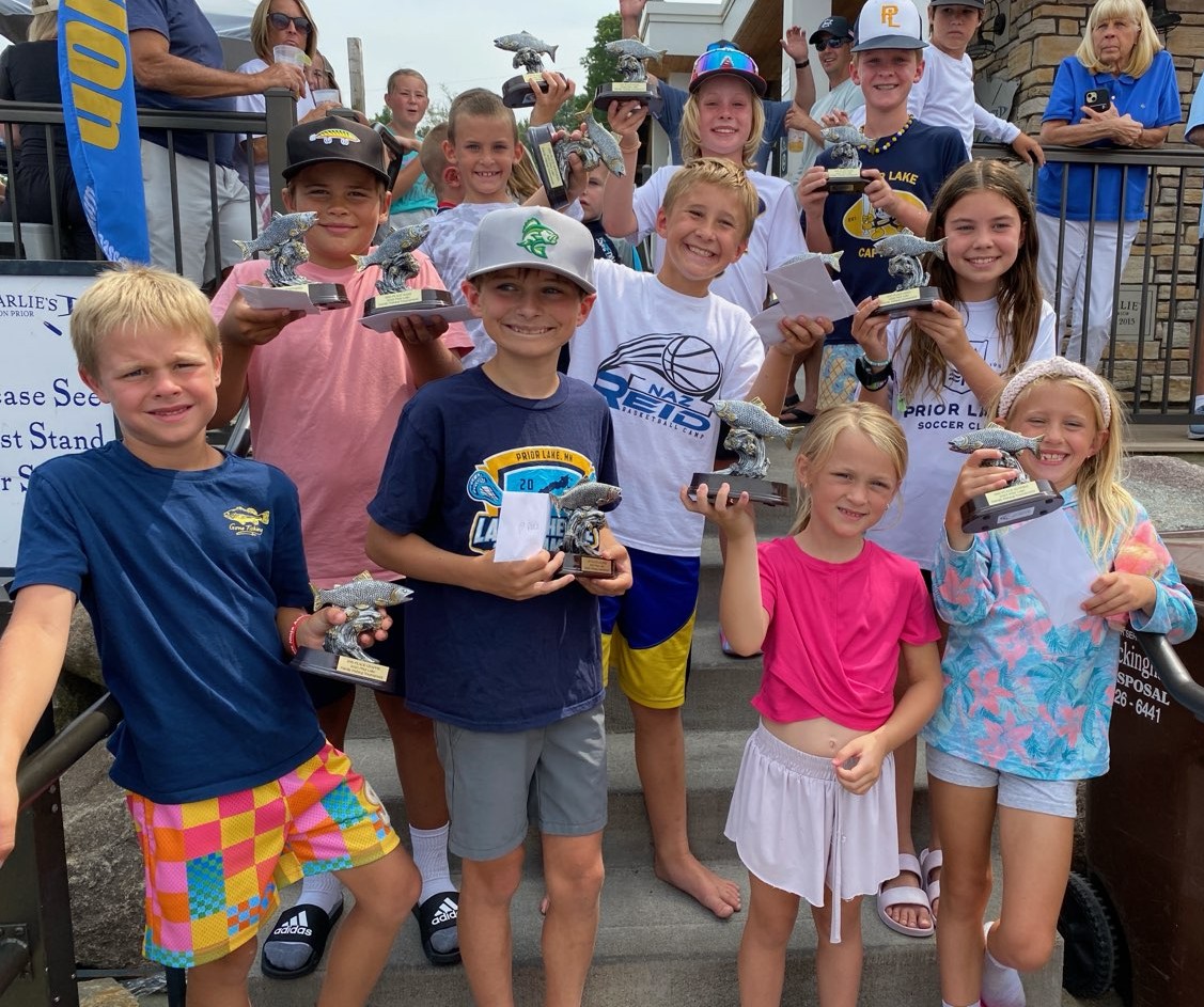 Winners in each fish category went home with a trophy.