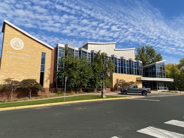 Prior Lake City Hall is located at 4646 Dakota Street SE.