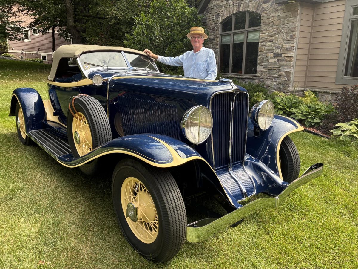 John Alinder spent more than 5,000 hours restoring his 1932 Auburn.