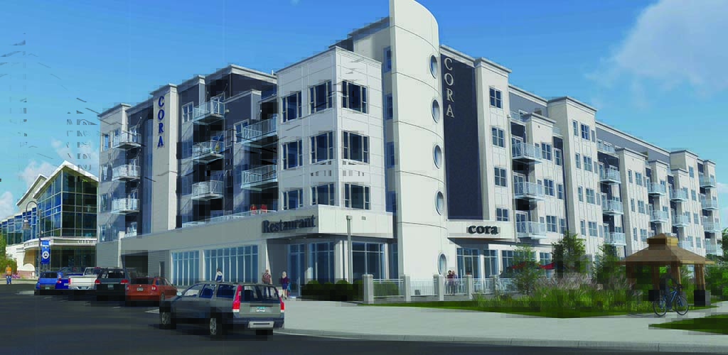 The Cora Apartments complex will be constructed on Dakota Street between Prior Lake City Hall and Lakeside Plaza.