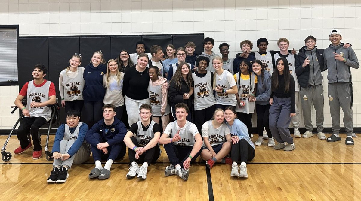 Members of the Prior Lake Unified basketball team will compete at Target Center on Feb. 12.