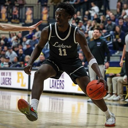 Junior Kobby Sam-Brew averaged more than 14 points per game during regular season play. (Photo by Caty Mawing Photography)