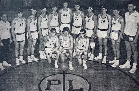 The Prior Lake boys' basketball team was earned co-champions honors in the Missota Conference in 1966. Team players included Mike Keckeisen, Henry Grapper, Ron Tieben, Brad Nelson, Wayne Borchardt, Tom Keckeisen, Bruce Dueffert, Eddie Speiker, Dave Hovland, Joe Hess and Lowell Carpenter. The team was coached by Mike Jerabek and Court Story.