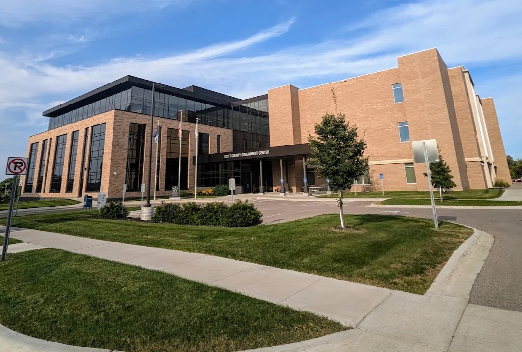 Scott County Government Center, 200 4th Ave. W., in Shakopee