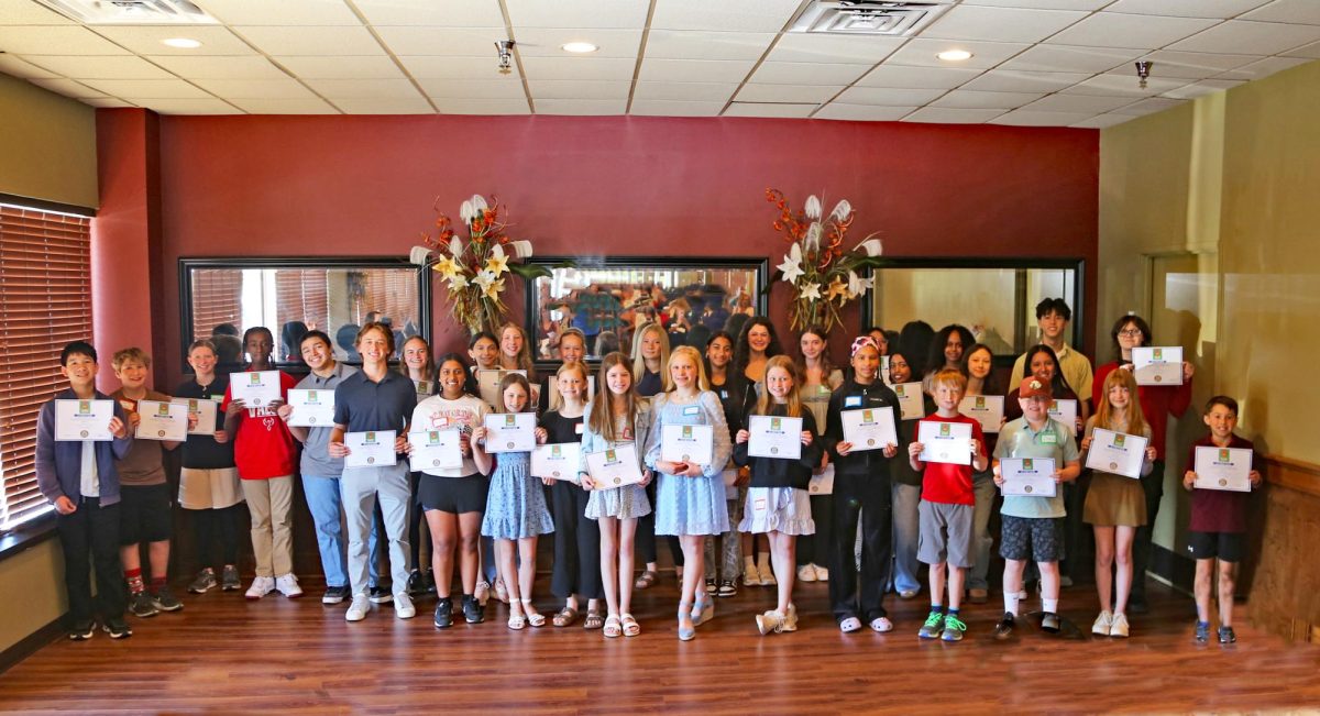 The Prior Lake-Savage Optimist Club honored 36 local students during Youth Appreciation Week.