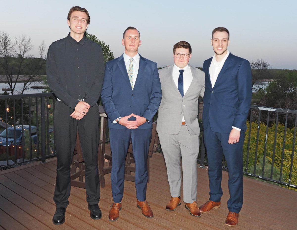Scholarships were awarded by the Scott County Law Enforcement Memorial Committee to Maddox Csiki, Jared Milinkovich, Matthew Weierke and Trace Smith.