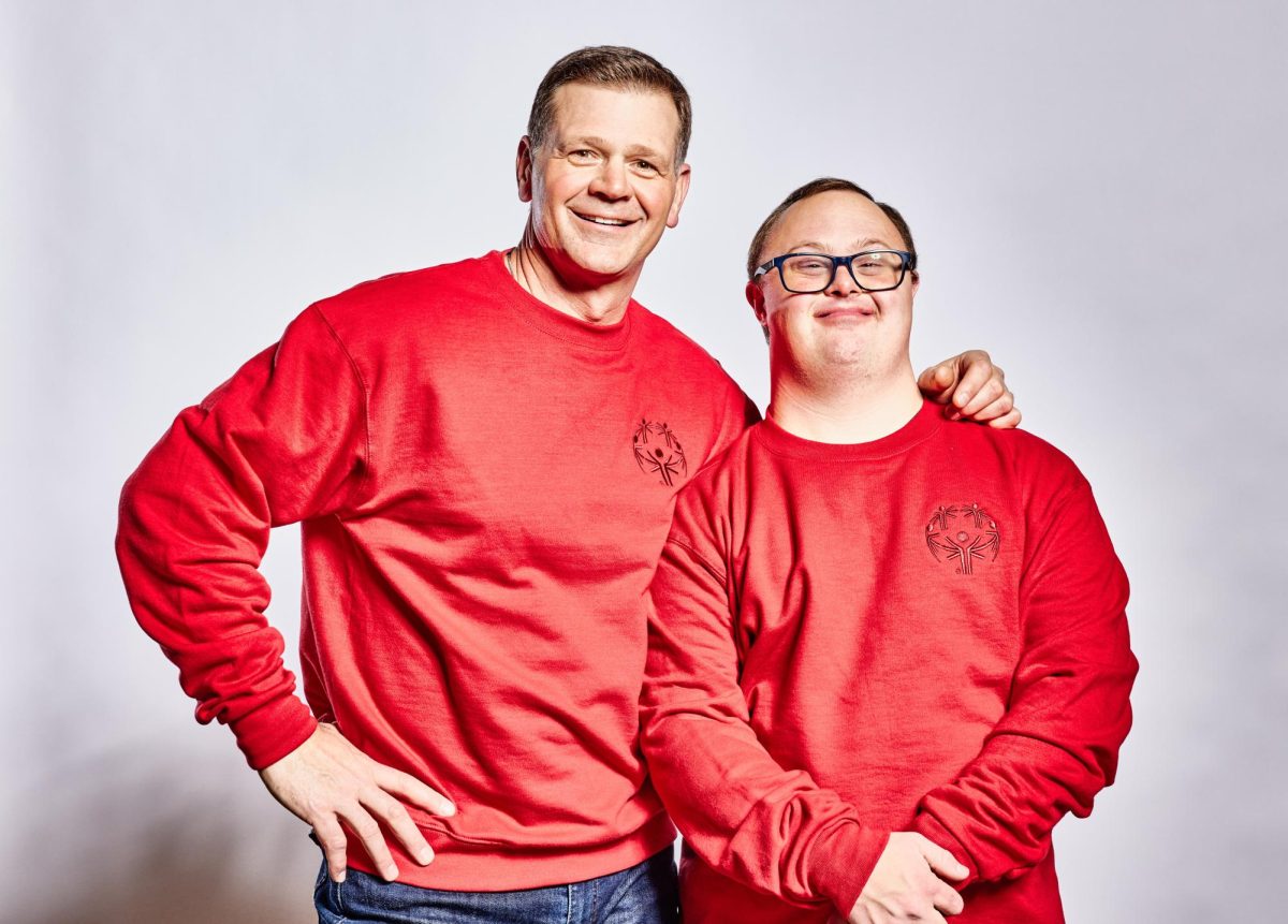 Adam Hjerpe and his son, Steven, will be working throughout the coming week to ensure 75,000 fans are welcomed to the Special Olympics USA Games being held in the Twin Cities.