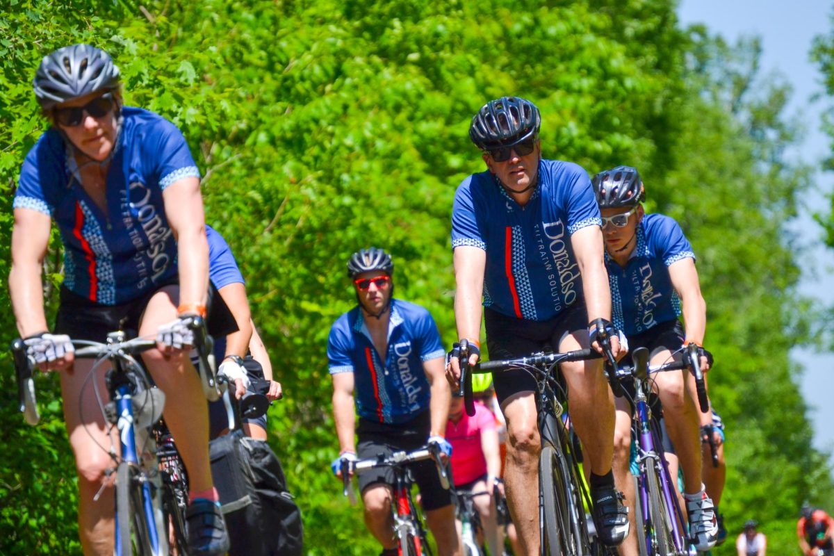 Thousands of bicyclists participating in the annual MS 150 bike ride will be traveling just southeast of Prior Lake on Saturday, June 13. 