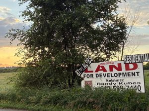 Close to 88 acres that had been part of the Vierling farm will be developed by Pulte Homes in the near future.