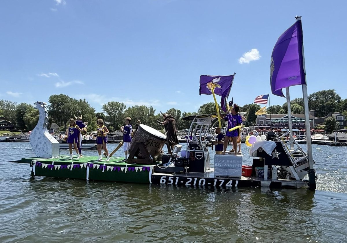 Parade participants had lots of fun on Prior Lake while crowds cheered them on during last year's event.