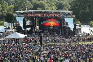 Lakefront Park was filled with thousands of concertgoers both days the festival was held.